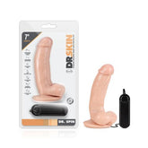 Dr. Skin - Dr. Spin Realistische Dildo Met Zuignap 18 cm - Vanilla - PlayForFun
